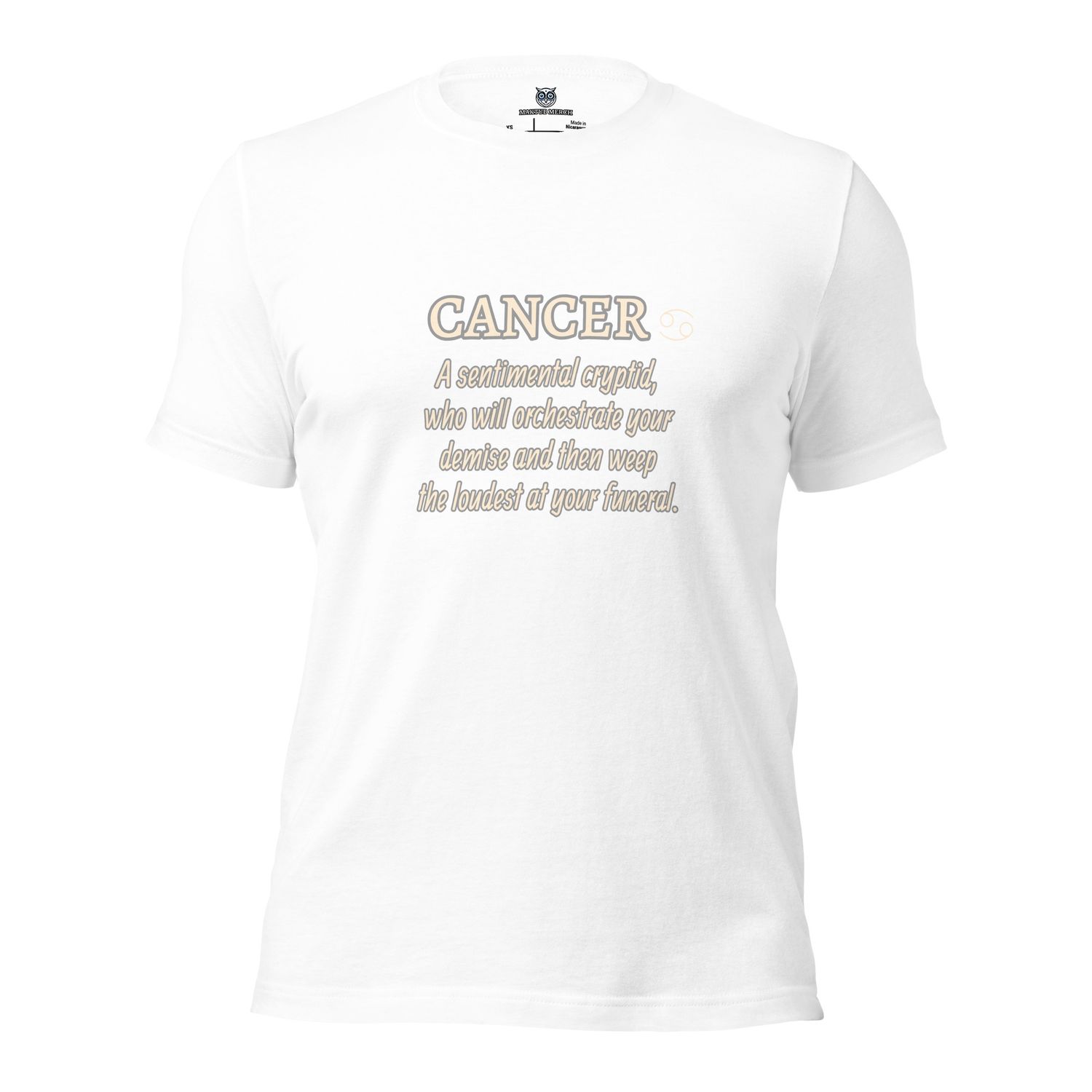 Cancer Cryptid Unisex T-Shirt