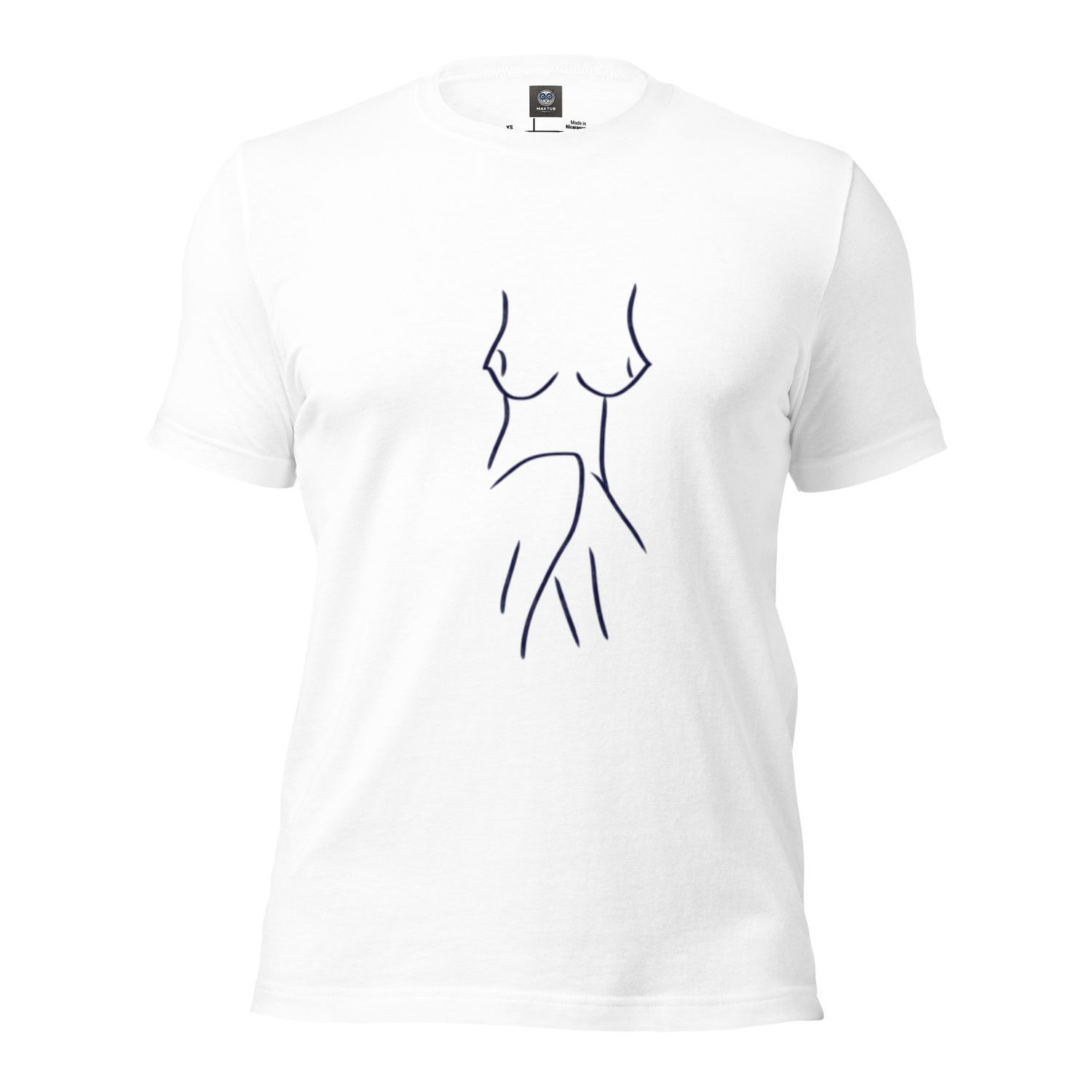 Shy Nude Unisex T-Shirt