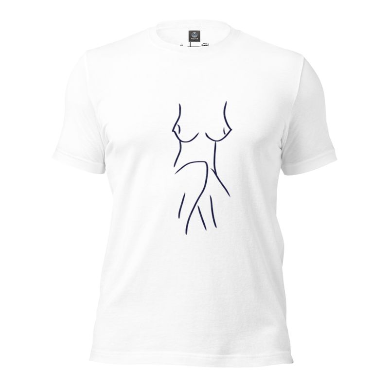 Shy Nude Unisex T-Shirt