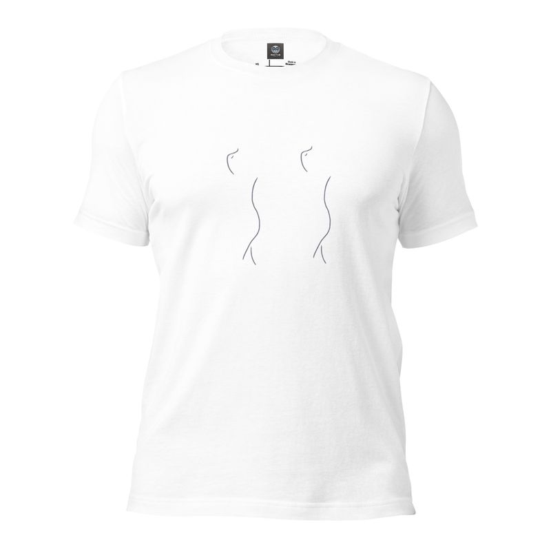 Two Side Nudes Unisex T-Shirt