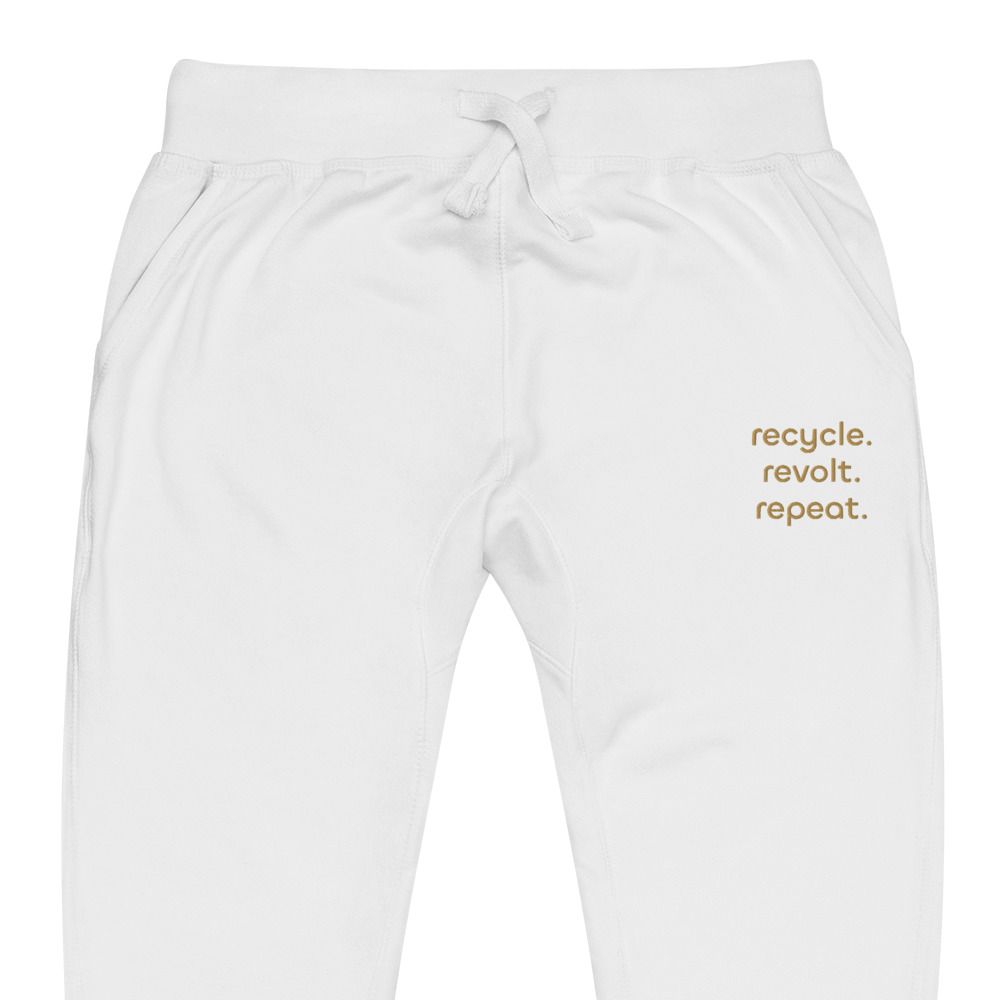 Recycle.Revolt.Repeat. Unisex Fleece Sweatpants