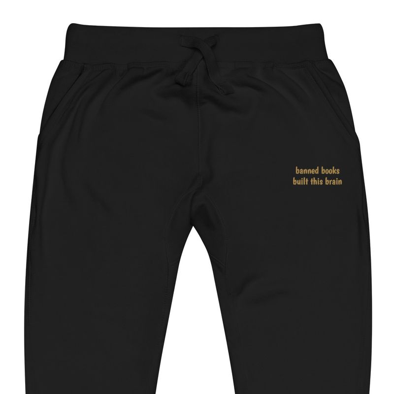 Banned Books Unisex Fleece Sweatpants