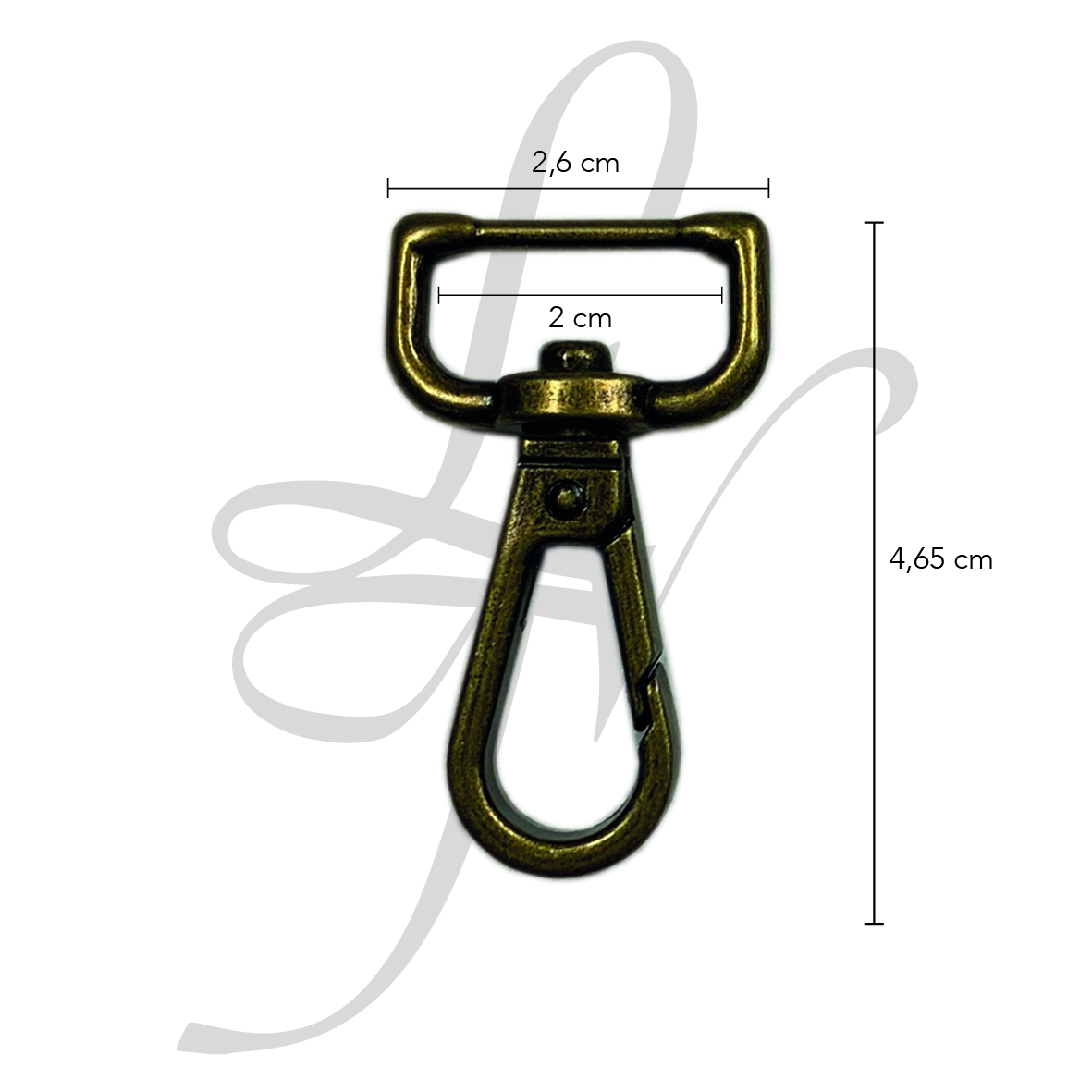 Moschettone 338/20mm