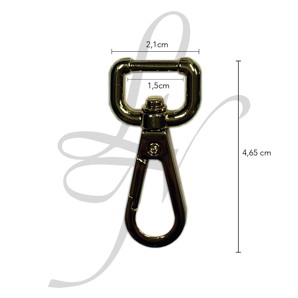 Moschettone 338/15mm