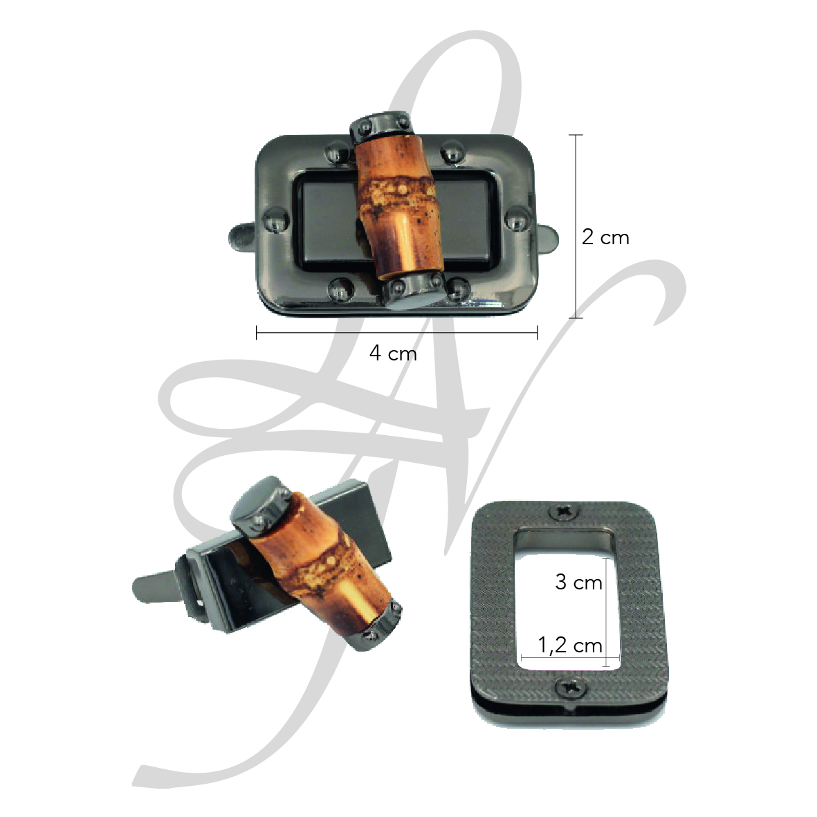 Chiusura girello bamboo piccola