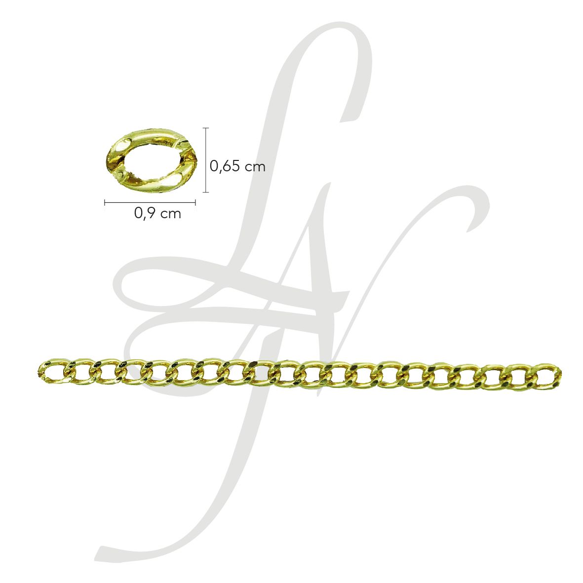Catena in ferro 9mm