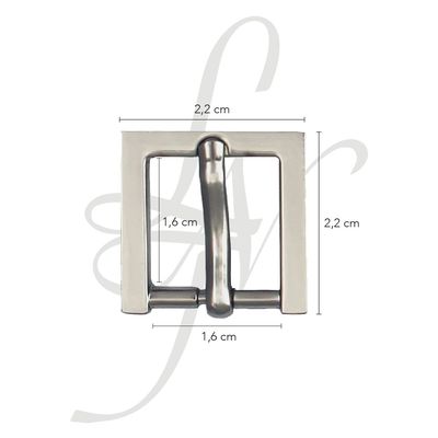 Fibbia quadrata 15mm