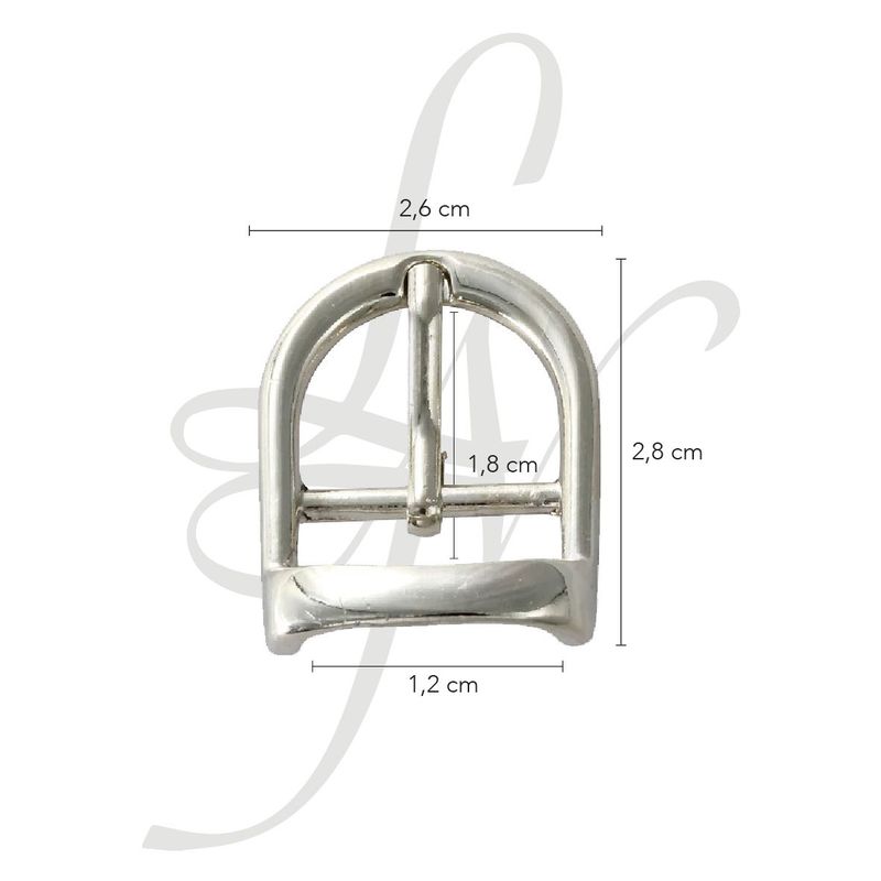 Fibbia doppia 20mm