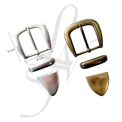 Fibbia con puntale 40mm