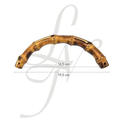 Manico bamboo curvo