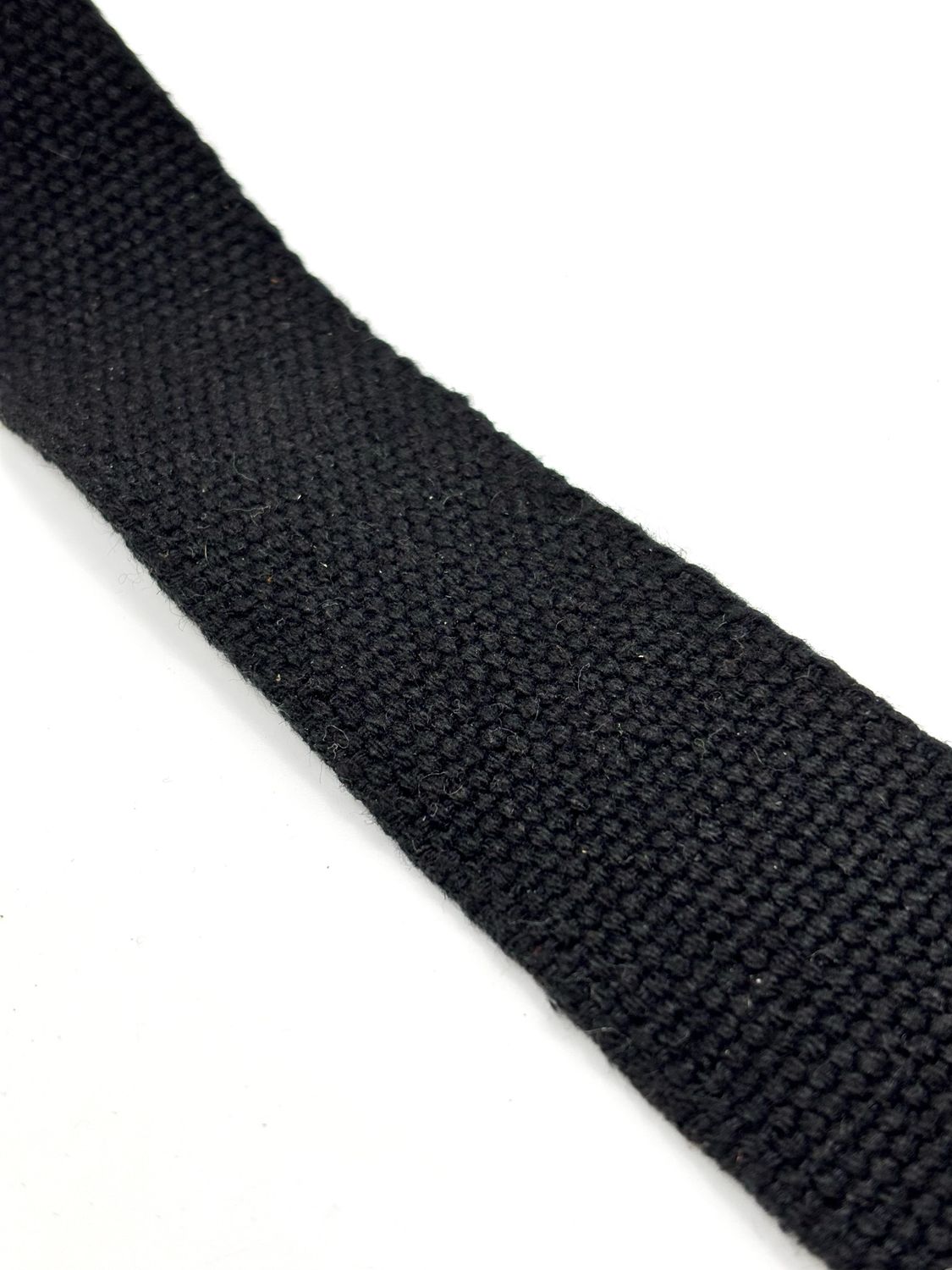 Nastro di cotone 4cm, COLORE: NERO