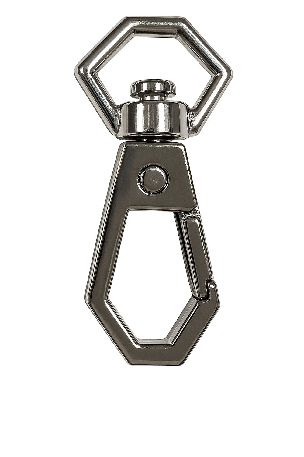 Moschettone anello esagonale 8mm