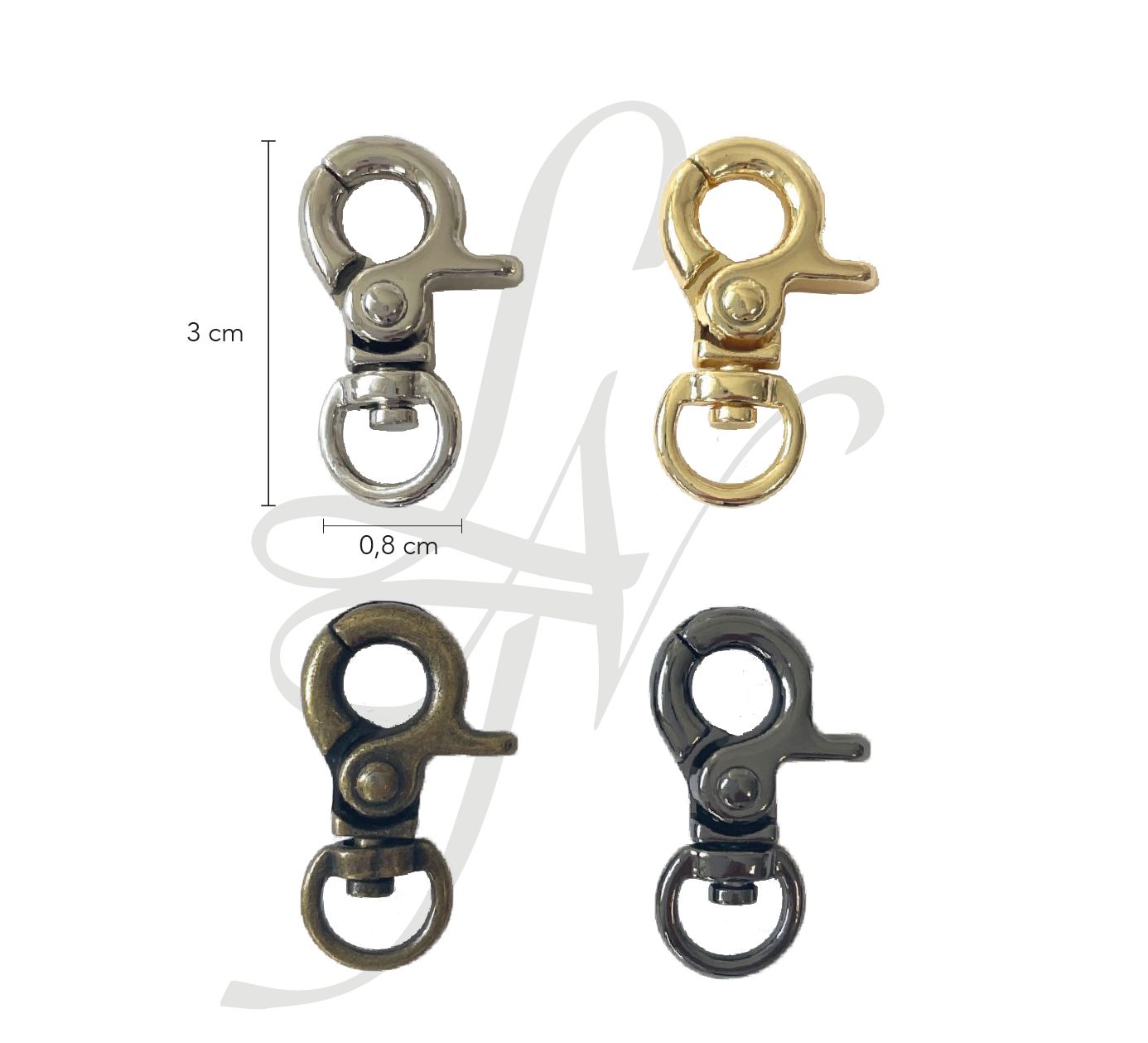 Moschettone piccolo granchio