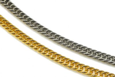 Catena in alluminio doppia 0,9cm