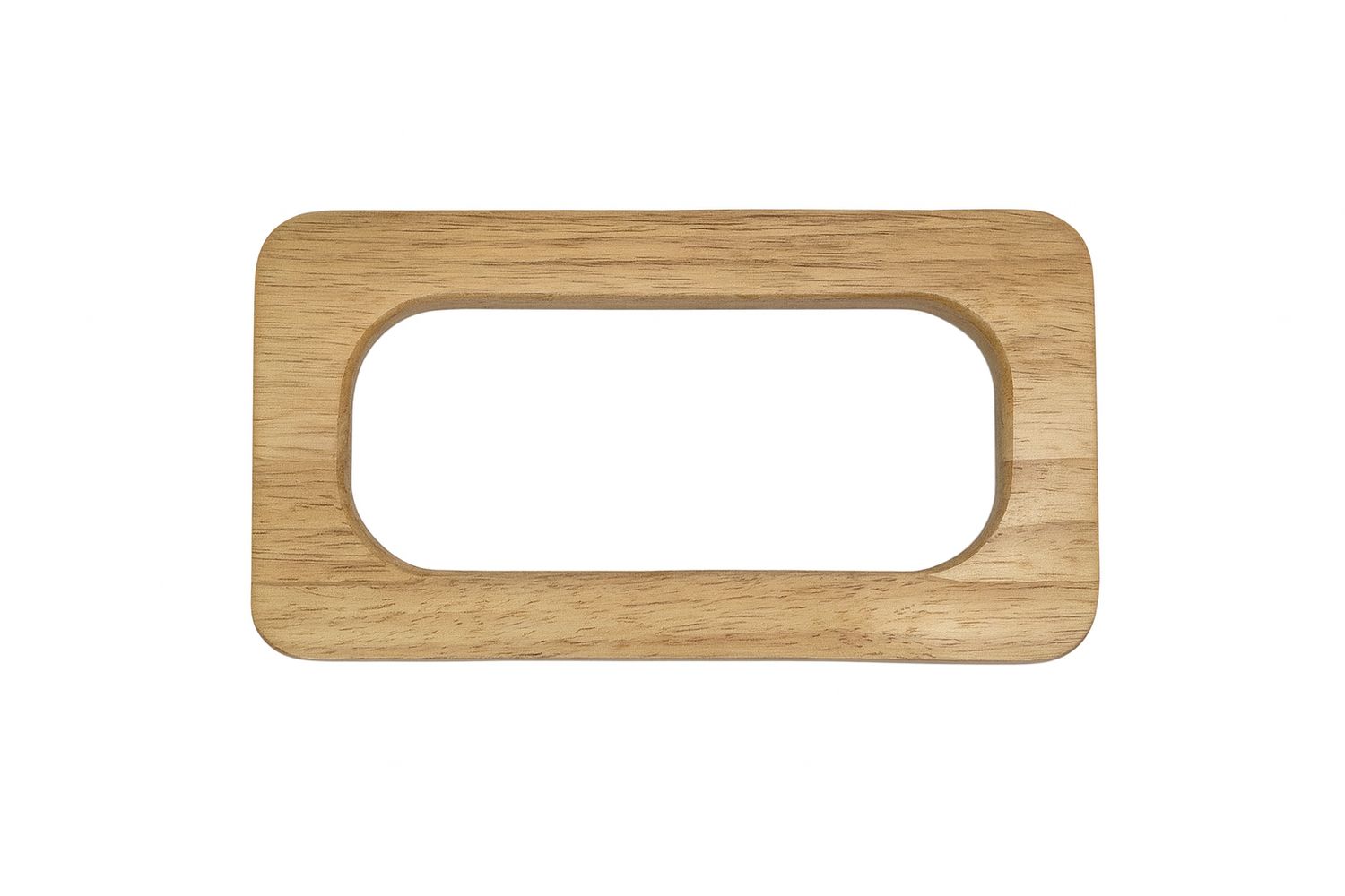 Manico legno rettangolare