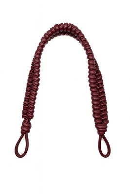 Manico intrecciato in pelle