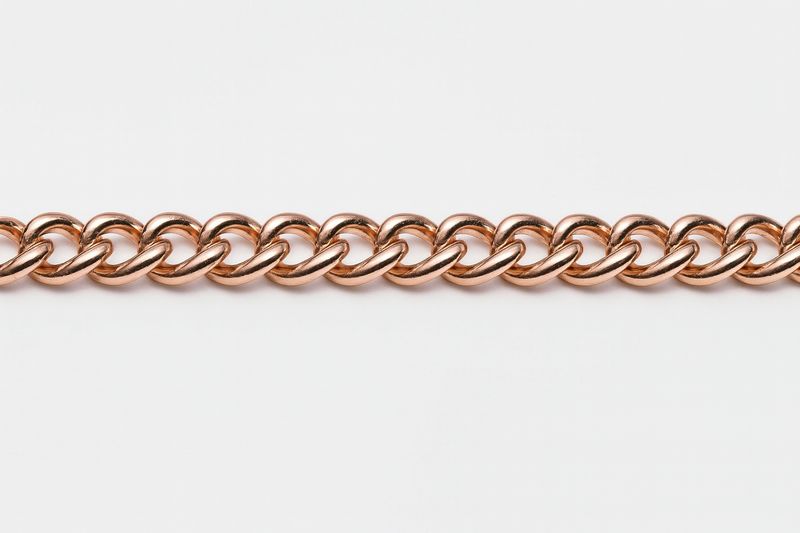 Catena in alluminio stondata