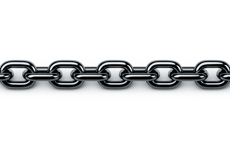 Catena ferro ovale