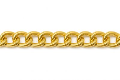 Catena in alluminio stondata 2,3cm