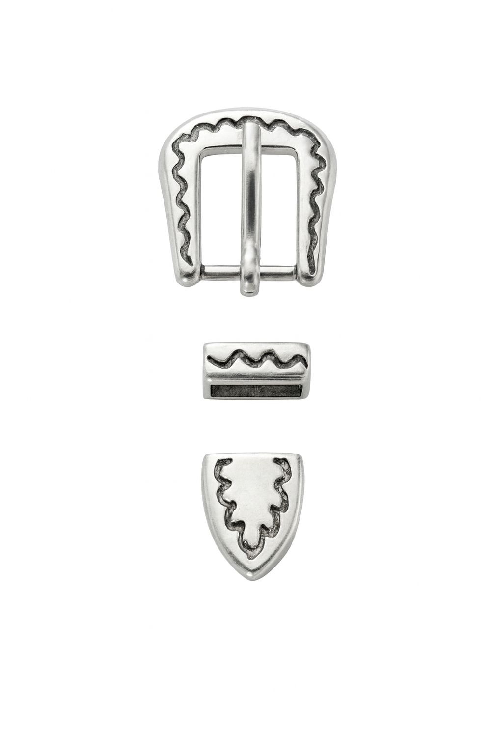 Fibbia con puntale 15mm