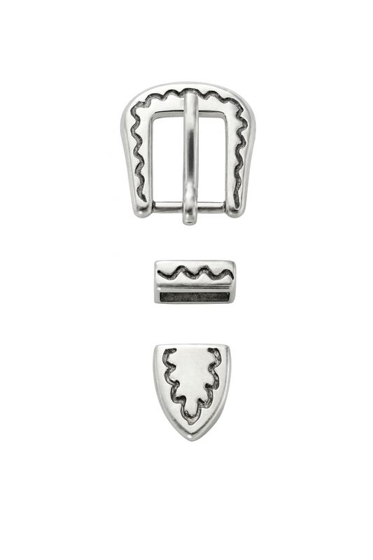 Fibbia con puntale 15mm