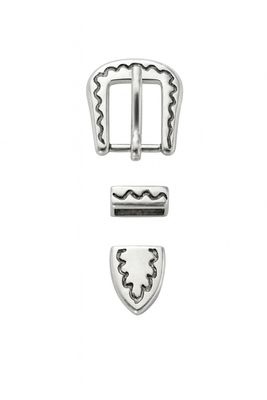 Fibbia con puntale 15mm