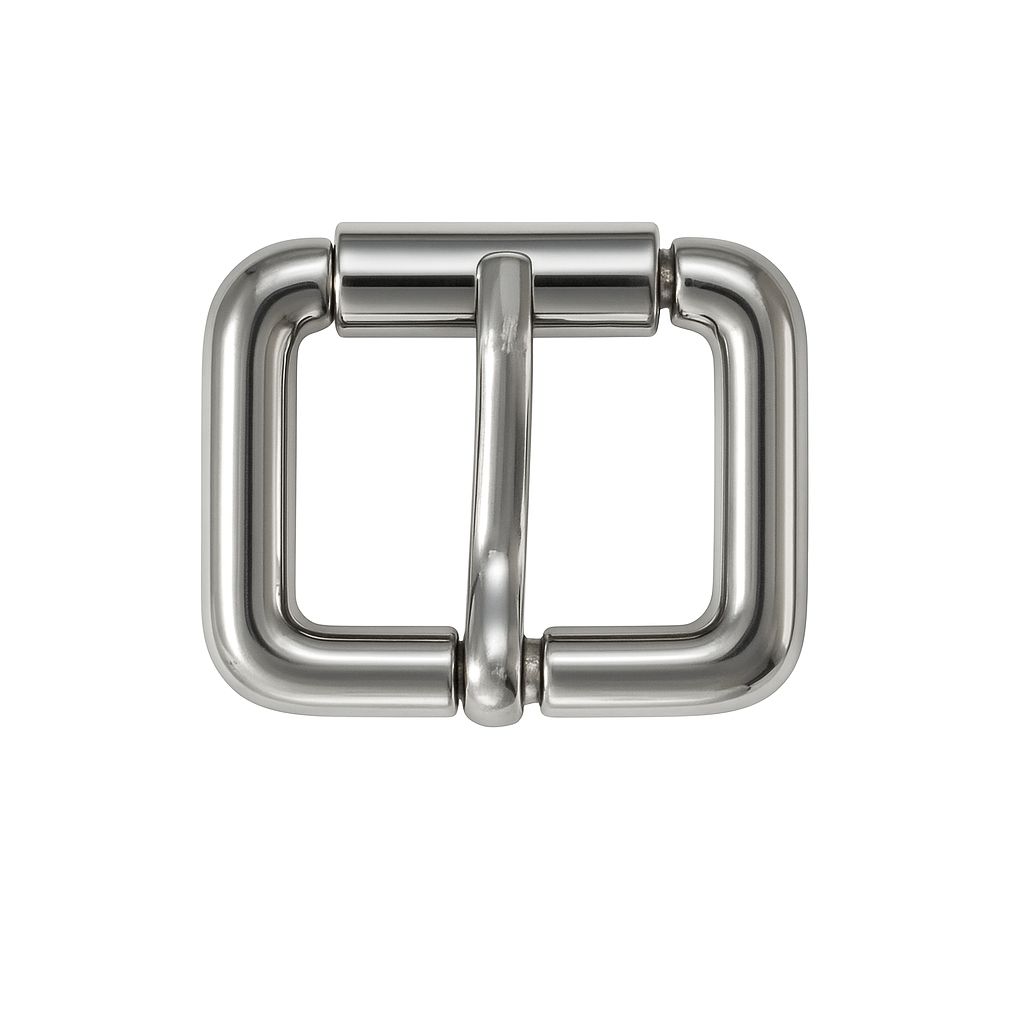 Fibbia a rullo in zama 25mm