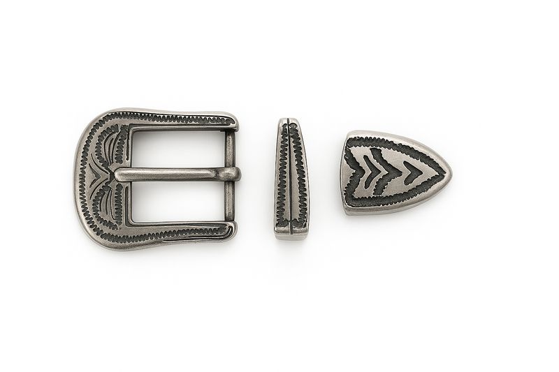 Fibbia con puntale 25mm