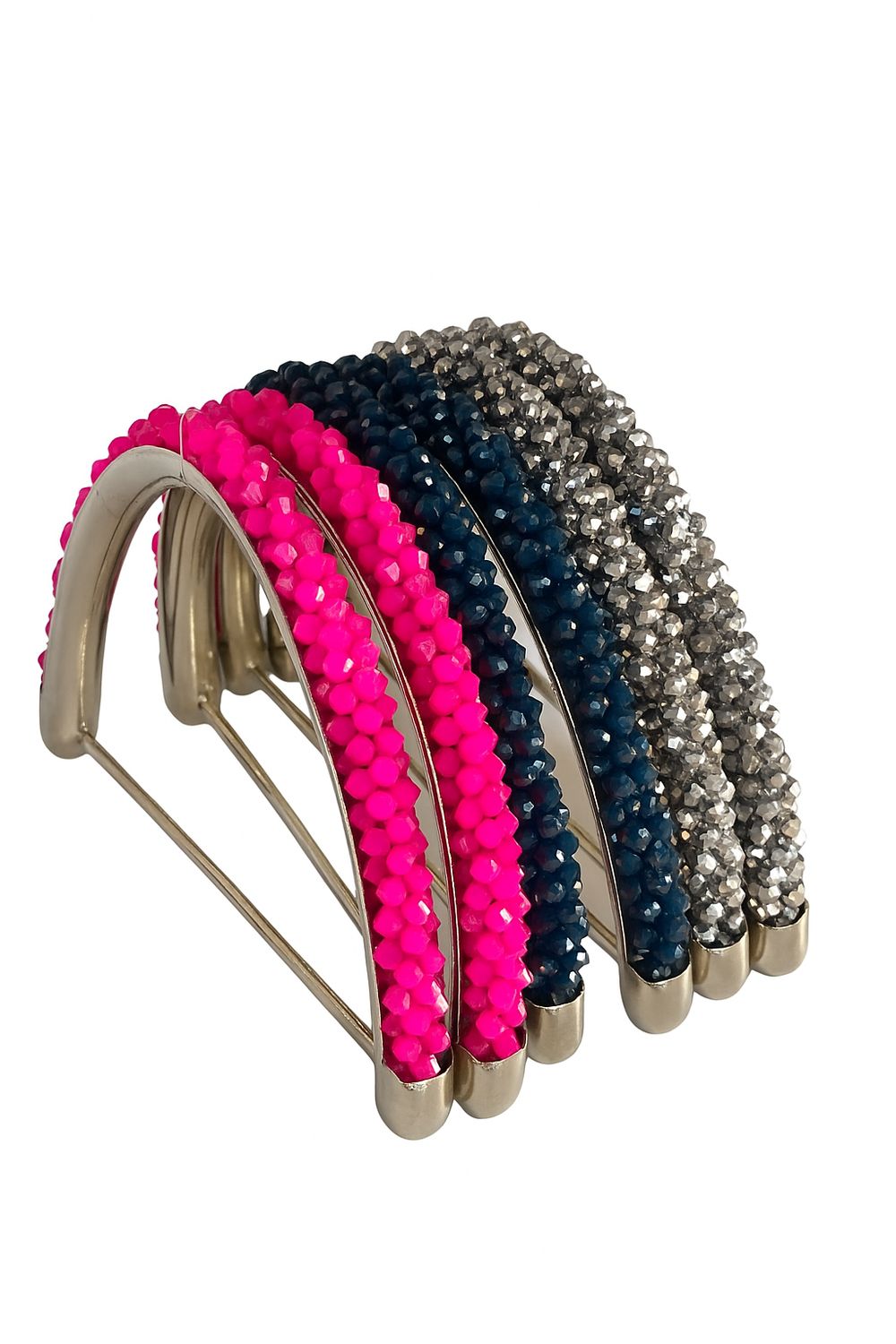 Tris manici con pietre 3