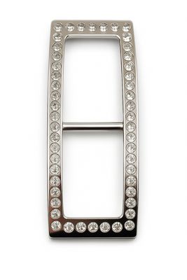 Fibbia con strass 2cm