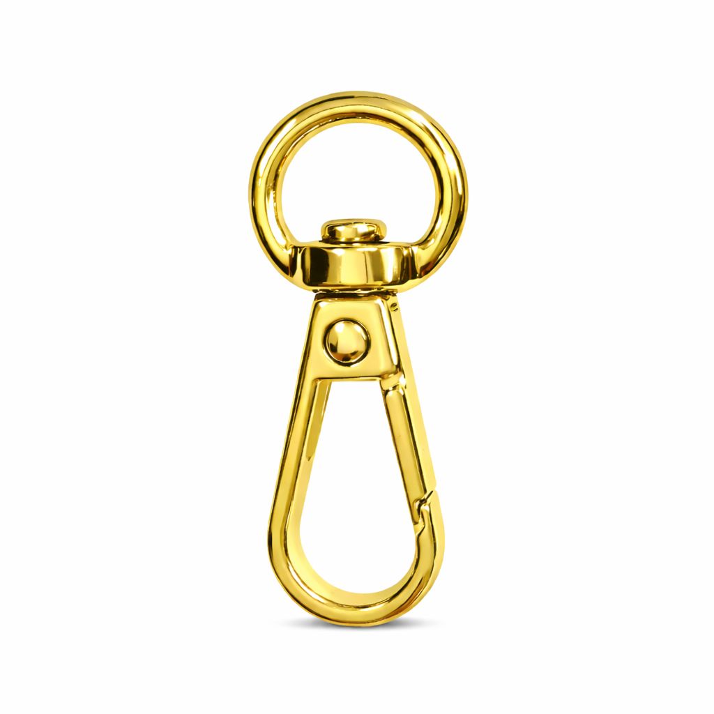 Moschettone per catena, colore: oro