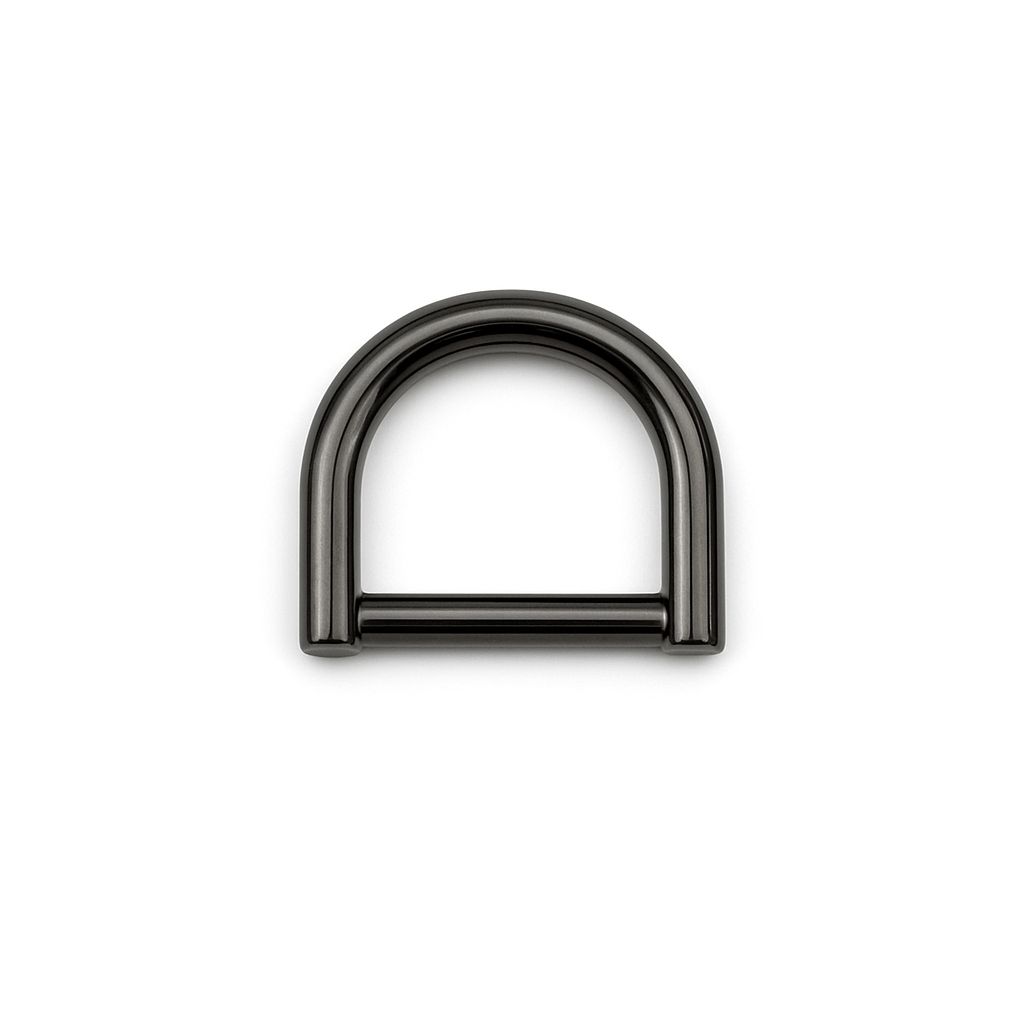 Anello D in zama 2cm Anello D in zama 2cm