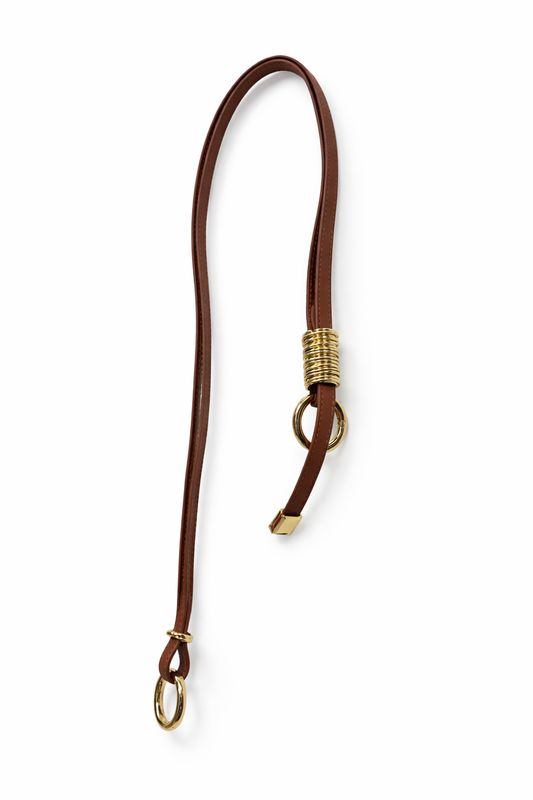 Manico in pelle regolabile