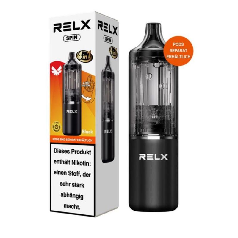RELX Spin Device Black 4 in 1