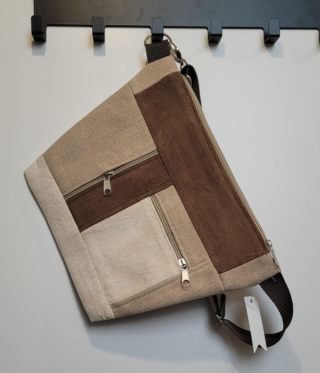 Nerka brązowo-kremowa