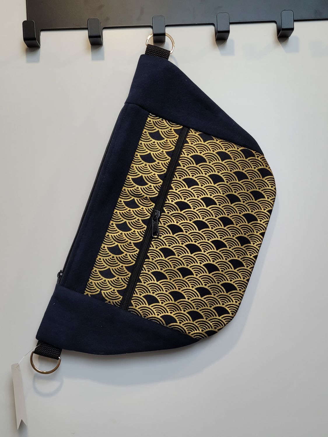 nerka złoto granatowa