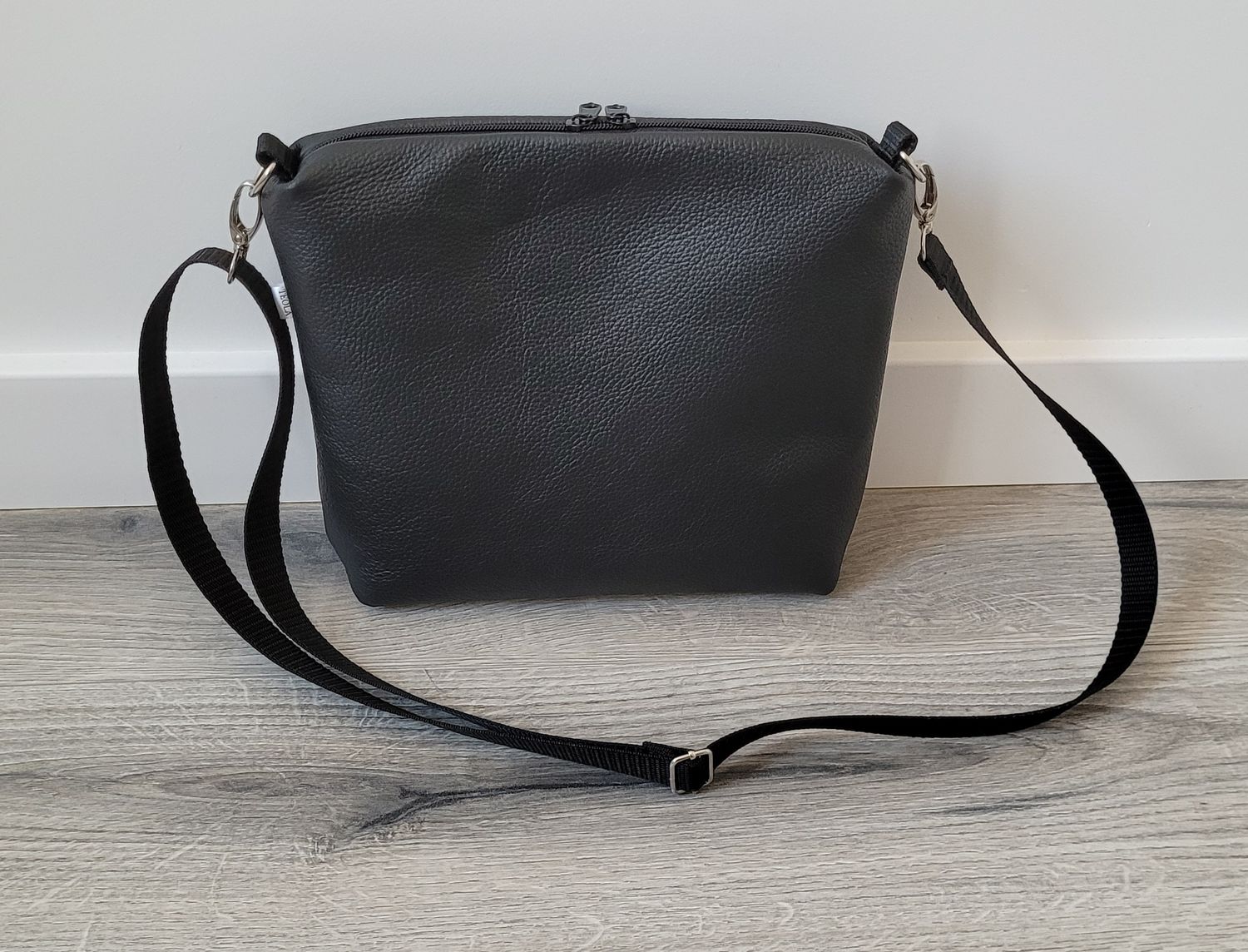 Torebka na ramię ze skóry naturalnej