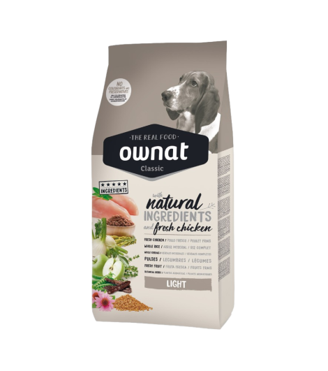 OWNAT CLASSIC LIGHT (DOG) 4KG