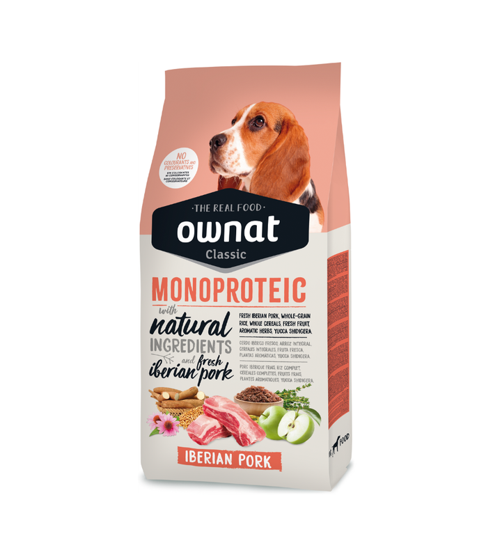 OWNAT CLASSIC MONOP. IBERIAN PORK (DOG) 4KG