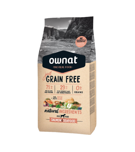 OWNAT GF JUST SALMON&SEAFOOD (DOG) 3KG