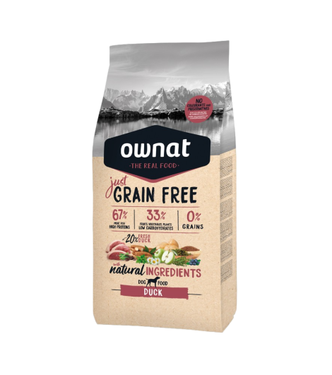 OWNAT GF JUST DUCK (DOG)  3KG