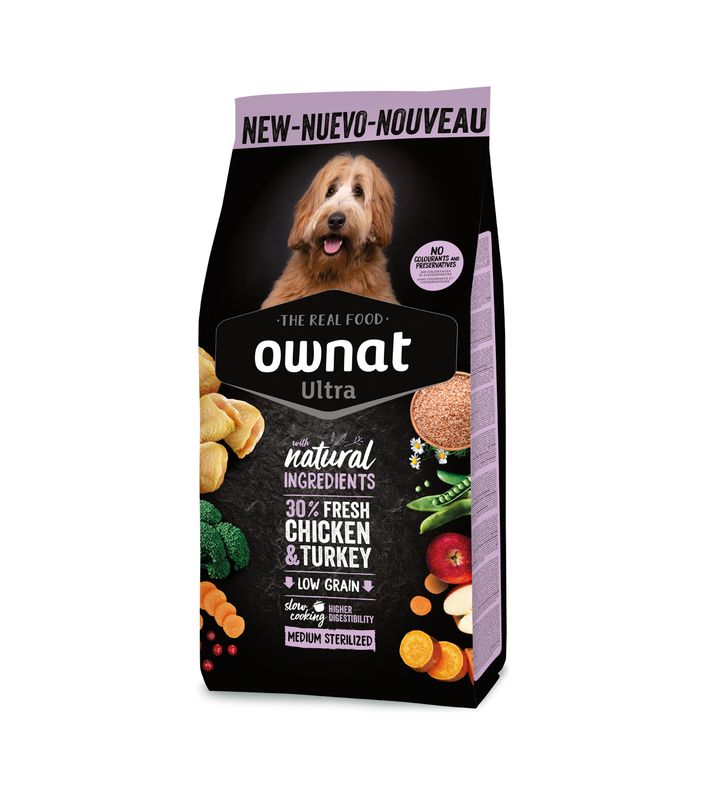 OWNAT ULTRA MEDIUM STERILIZED (DOG) 3KG