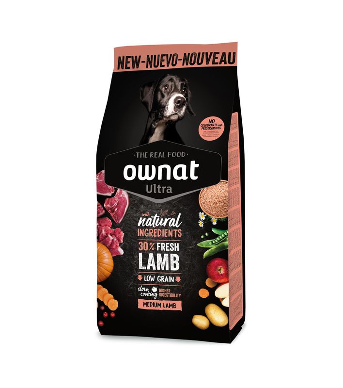 OWNAT ULTRA MEDIUM LAMB (DOG) 3KG