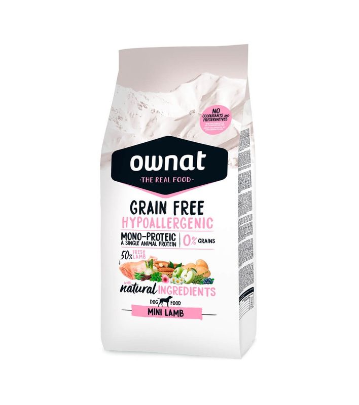 OWNAT GF HYPO LAMB (DOG) 3KG