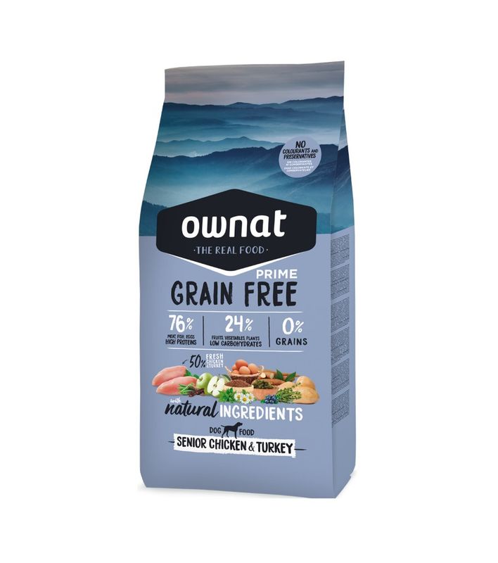 OWNAT GF PRIME SENIOR CHICKEN&TURKEY (DOG) 3KG