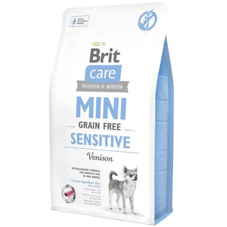 Brit care Mini grain free Sensitive (Venado) 2 Kg