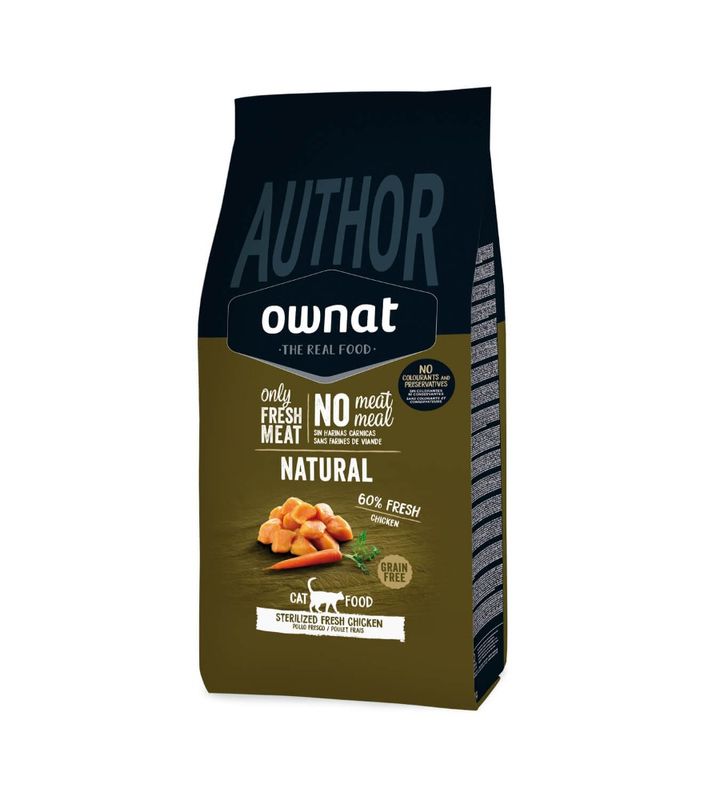 Ownat Author Gf Sterilized Fresh Chicken (cat) 3 Kg