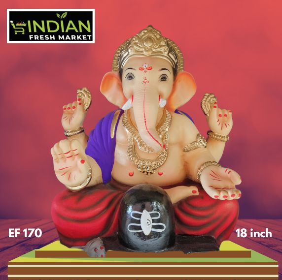 EF 170 - 18 Inch - Eco Friendly Shivling Ganesha
