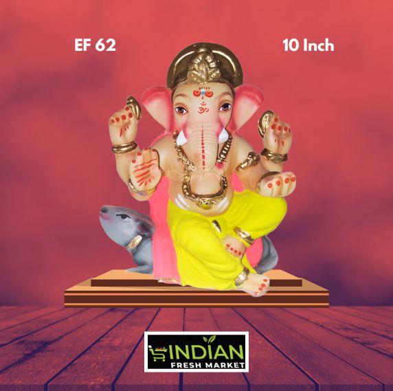 EF 62 - 10 Inch - Eco Friendly Mushak Ganesha