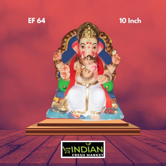 EF 64 - 10 Inch - Eco Friendly Lalbaugh Ganesha